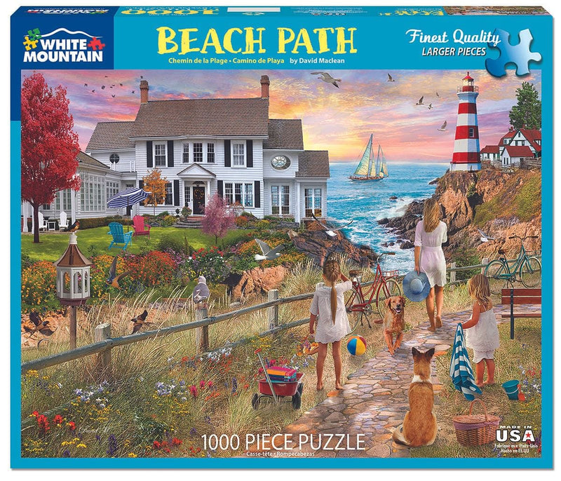 Beach Path - 1000 Piece Jigsaw Puzzle - Shelburne Country Store