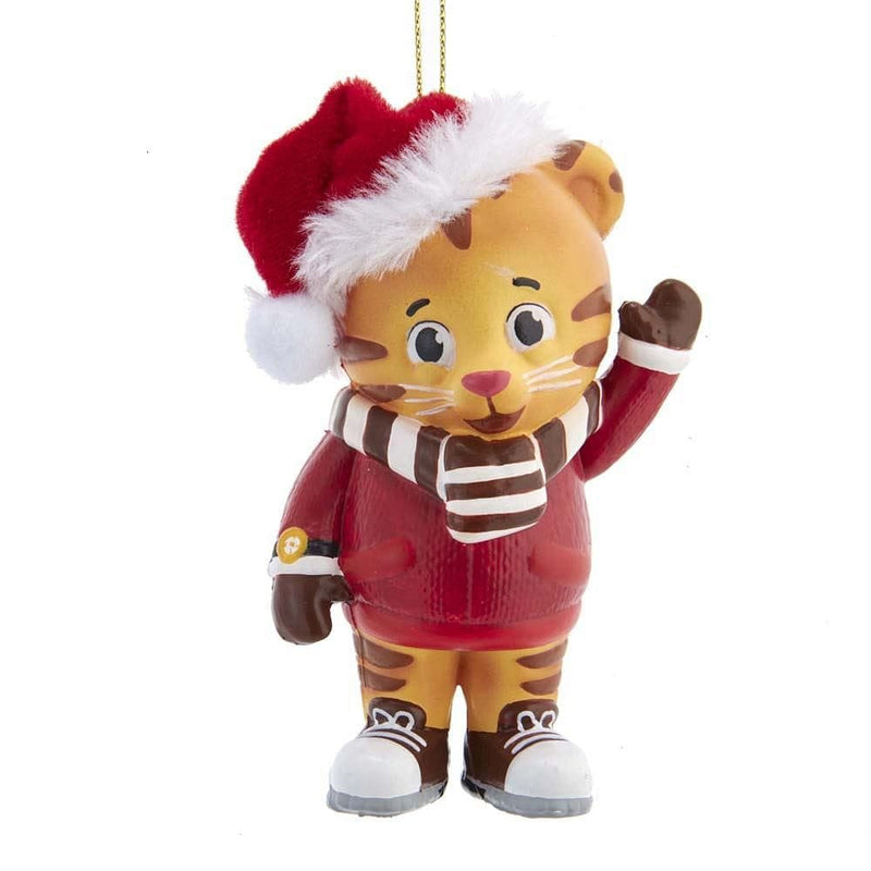 Daniel Tiger With Santa Hat Ornament - Shelburne Country Store