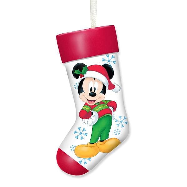 Resin Mickey Stocking Ornament - Shelburne Country Store