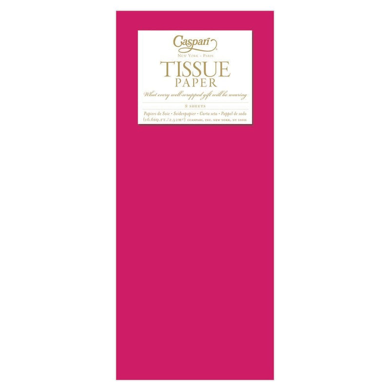 Caspari Tissue Paper - Boysenberry - 8 Sheets - The Country Christmas Loft