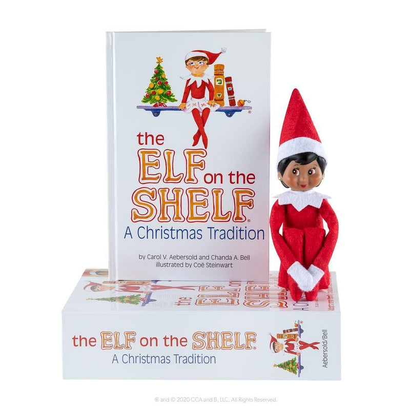 The Elf on the Shelf - Girl Dark Tone - Shelburne Country Store