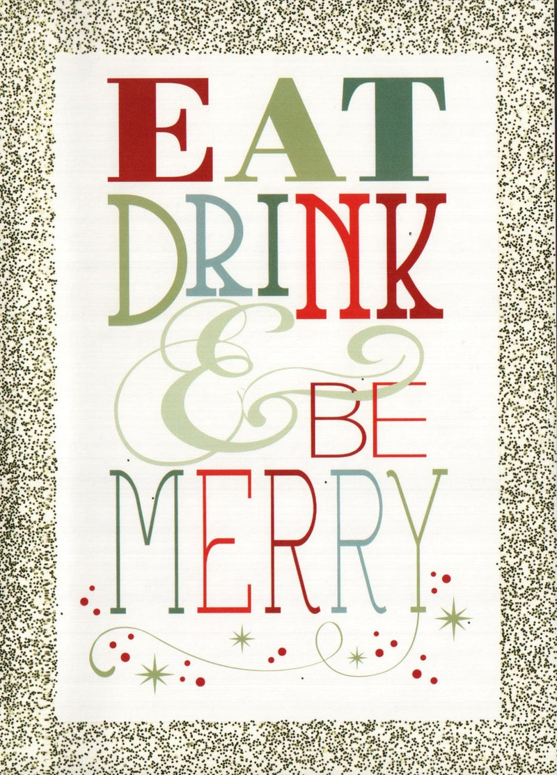 Christmas Card - Eat Drink & Be Merry - Shelburne Country Store