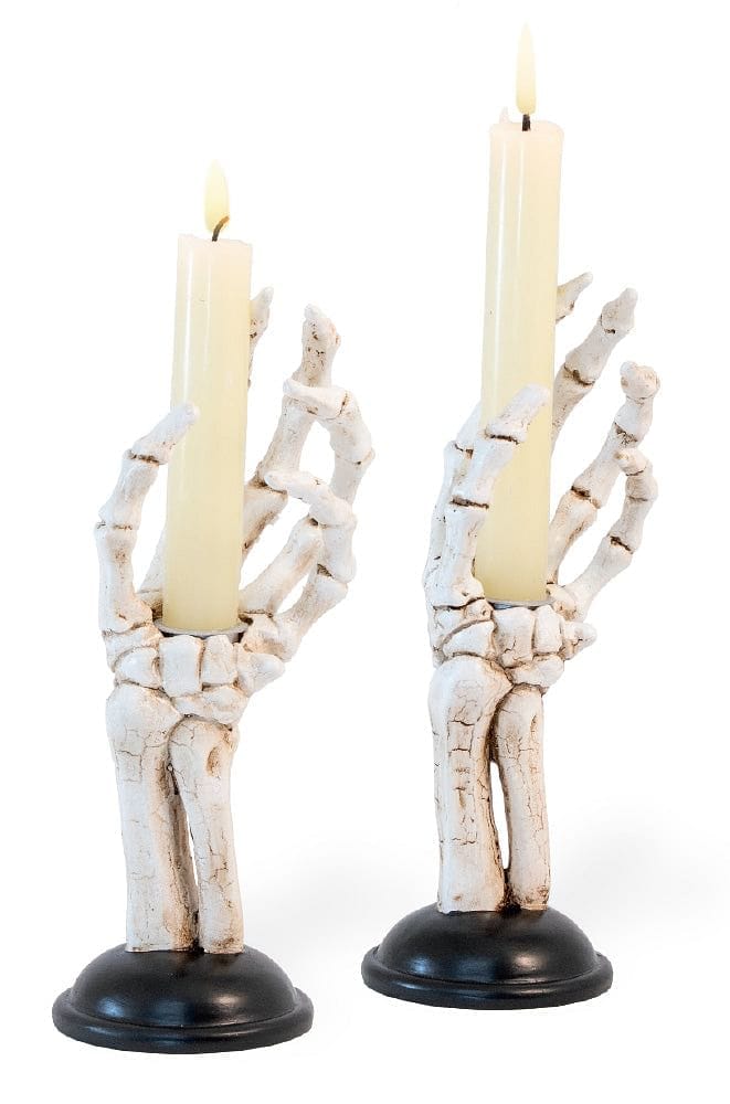 Skeleton Hand Taper Holders - Shelburne Country Store
