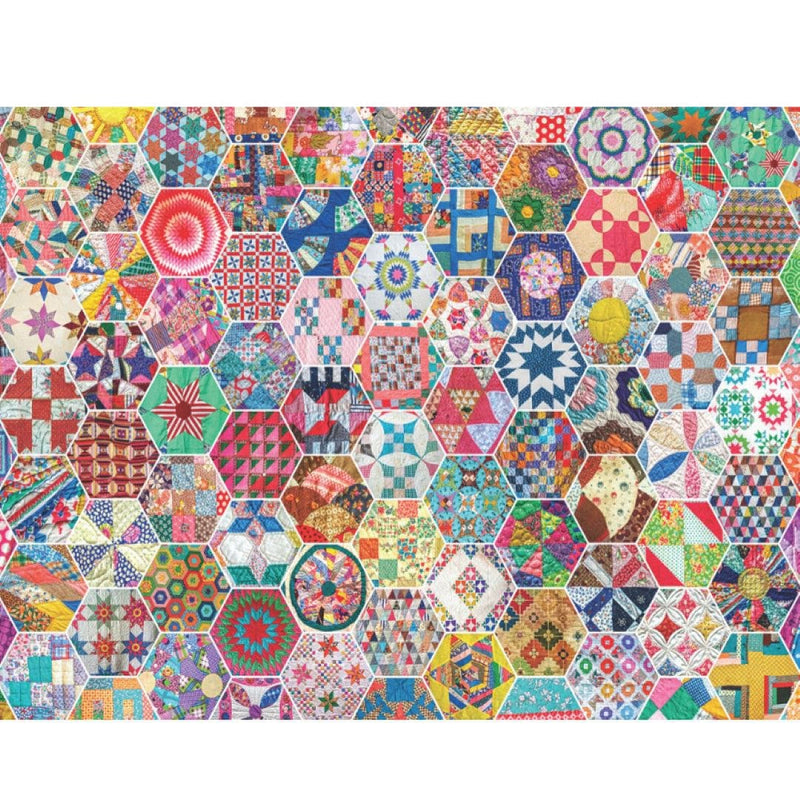 Crazy Quilts - 500 Piece Puzzle - Shelburne Country Store