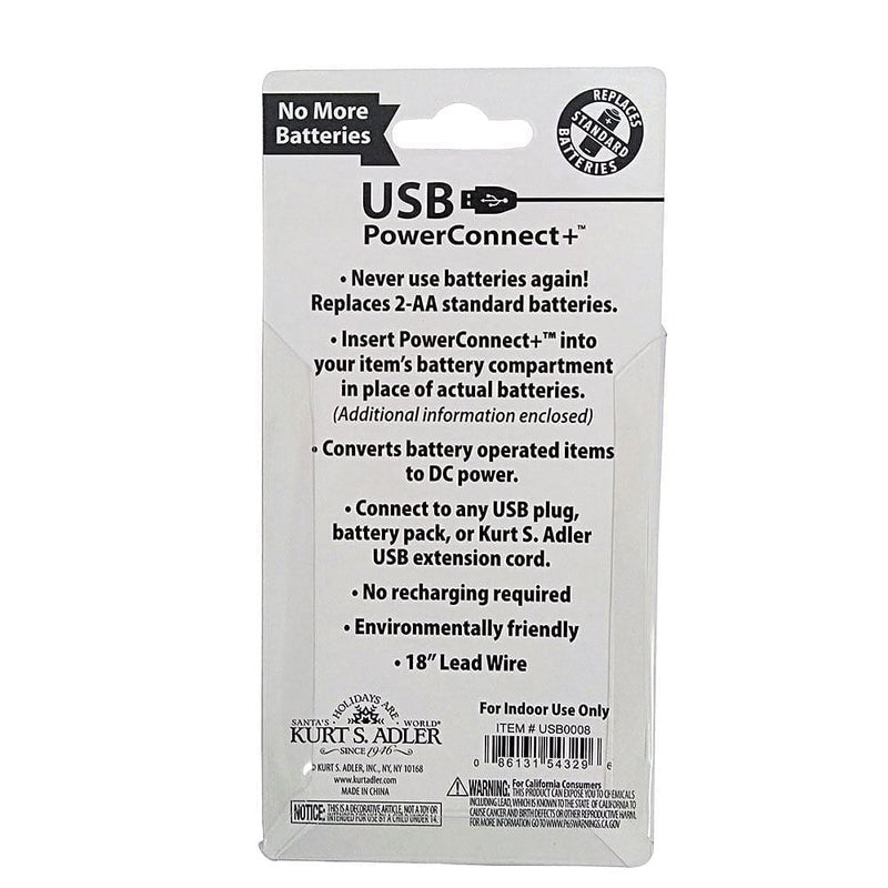 USB PowerConnect+ 2 "AA" Converter - Shelburne Country Store