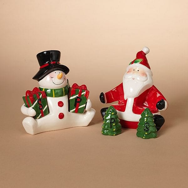 Santa/Snowman S&P: - Shelburne Country Store