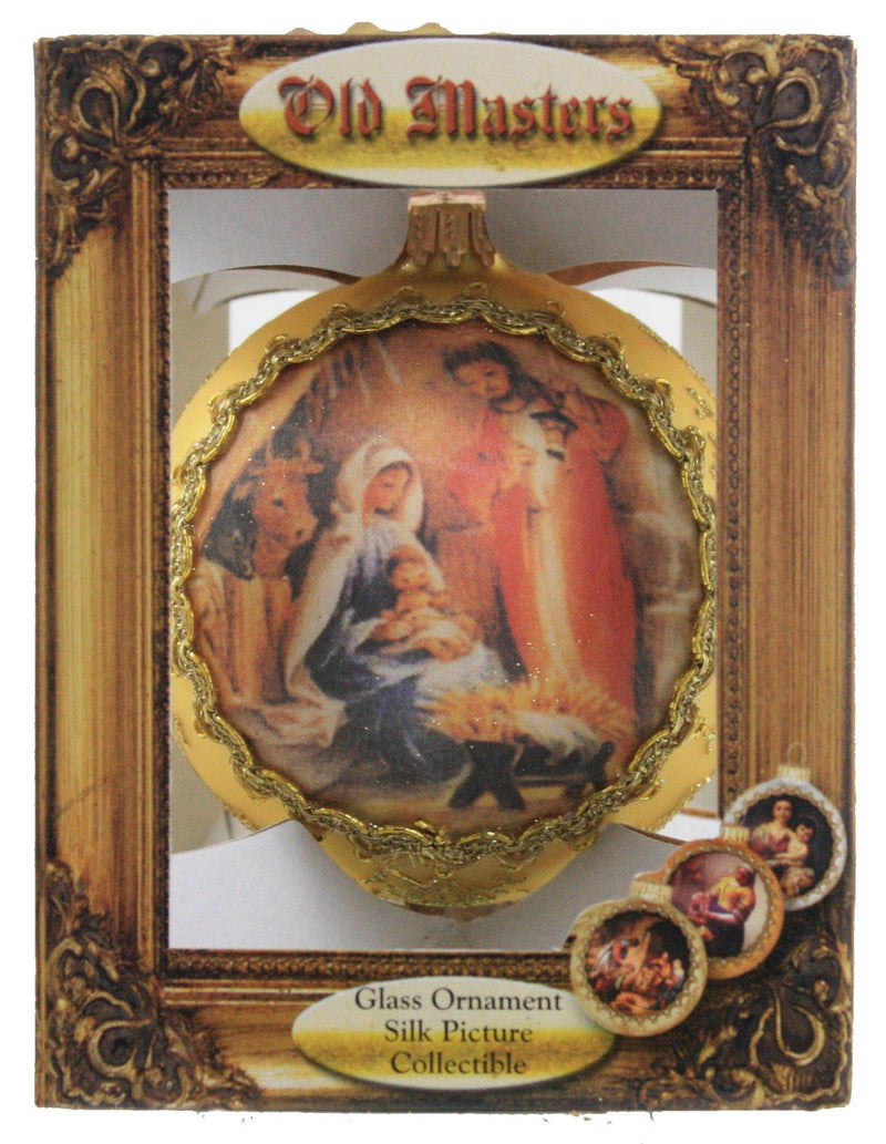 Krebs Masters on Silk 2020 Ornament -  Holy Family - Shelburne Country Store
