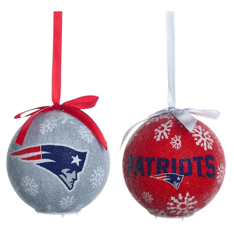 New England Patriots LED Ornament Red - Shelburne Country Store
