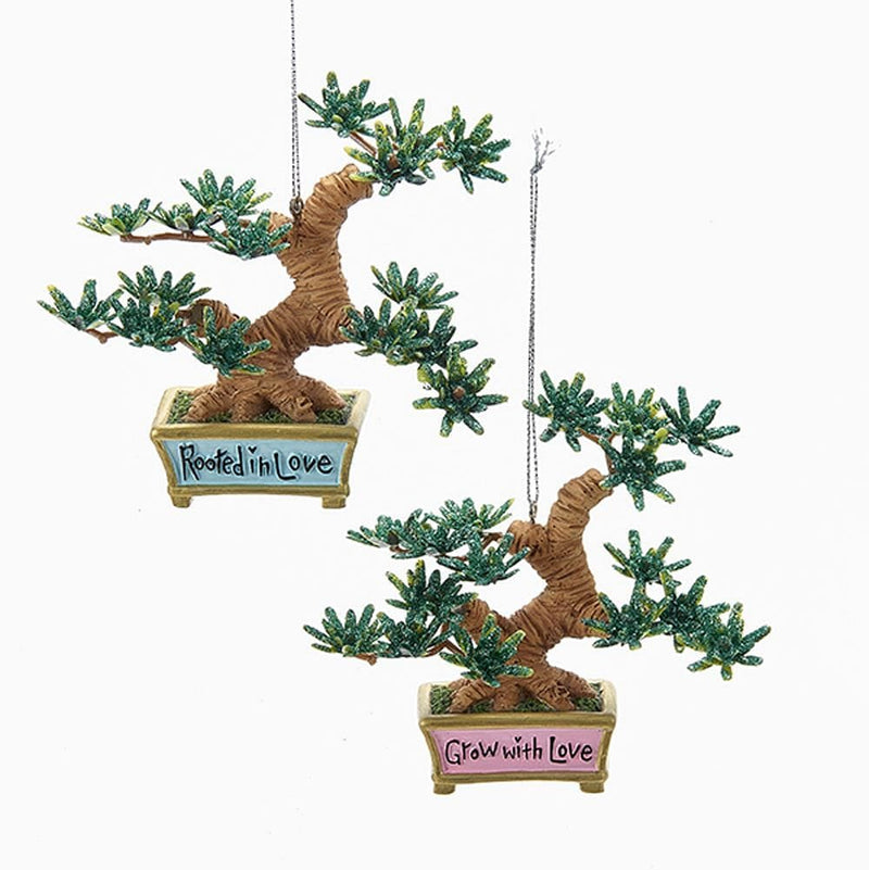 3.75 Inch Bonsai Tree Ornament - Grown - Shelburne Country Store