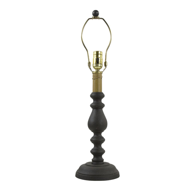 Candlestick Lamp 23" - Black - Shelburne Country Store