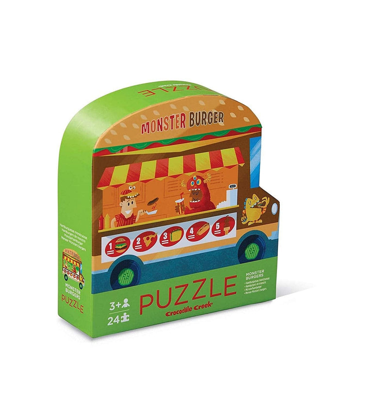 2 Sided Monster Burger Food Truck  24 Piece Puzzle - Shelburne Country Store
