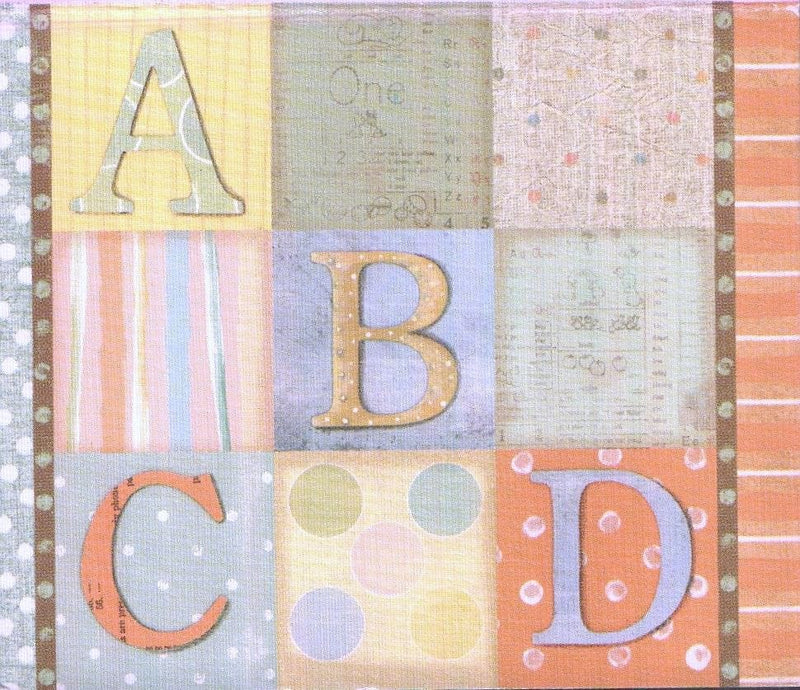 Blank Alphabet Blocks Card - Shelburne Country Store