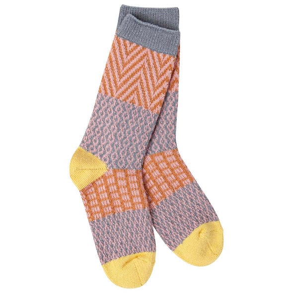 County Line Gallery Crew Socks - Golden Fields - - Shelburne Country Store