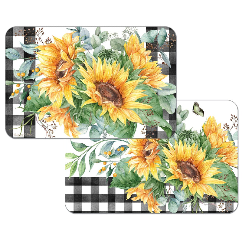 Sunflower Fields – Easy Care Rev Placemat - Shelburne Country Store