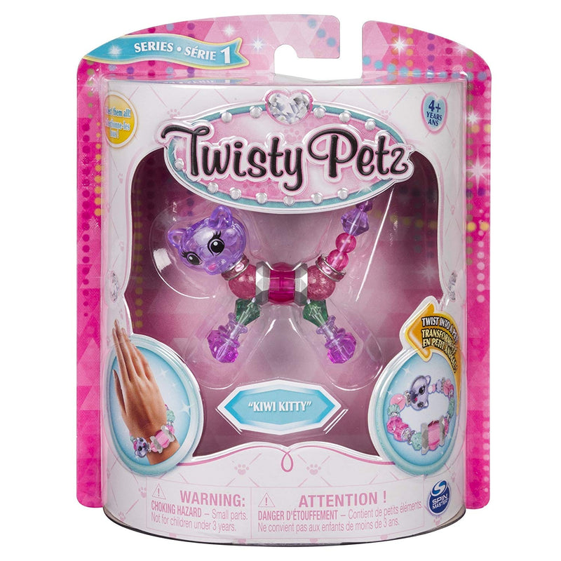 Twisty Petz - Kiwi Kitty  - Make a Bracelet or Twist into a Pet - Shelburne Country Store