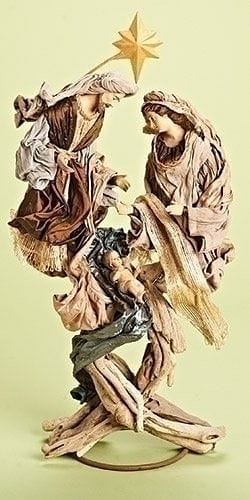 Roman 24 inch Holy Family Driftwood Look - Shelburne Country Store