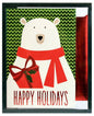 18 Count Luxury Favorites - Happy Holidays Polar Bear - Shelburne Country Store