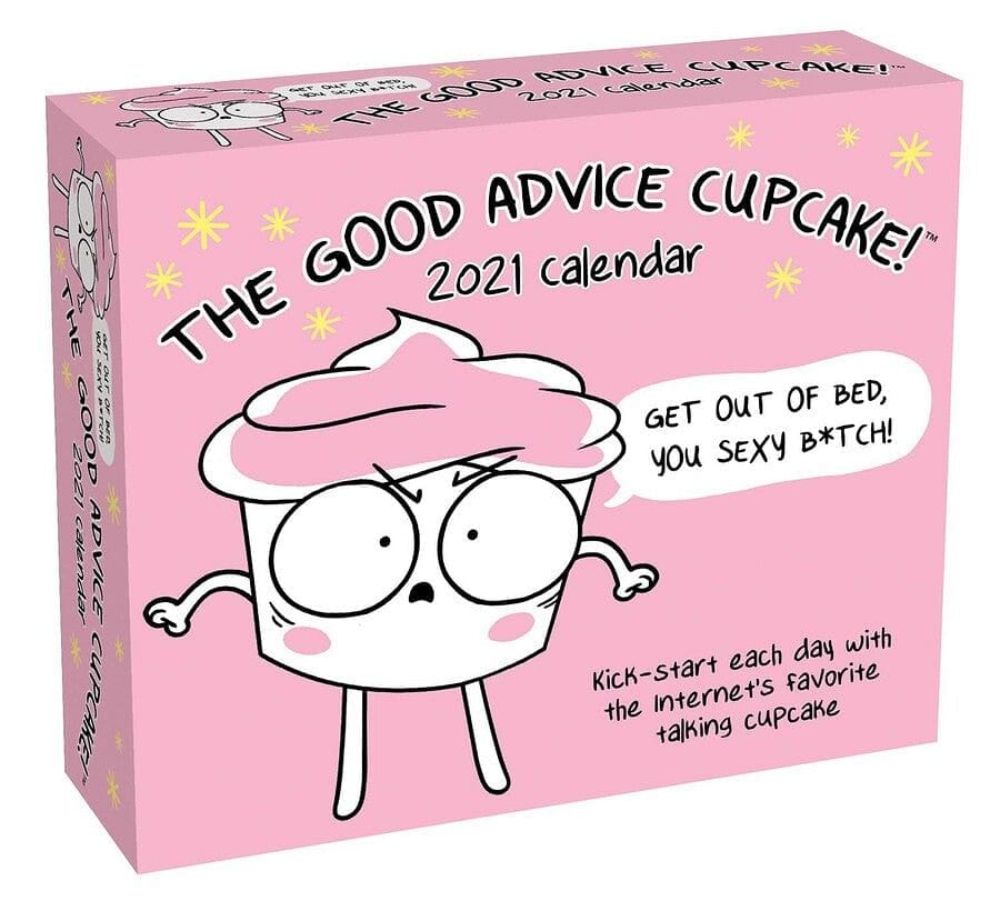 2021 The Good Advice Cupcake Day to Day Calendar - Shelburne Country Store
