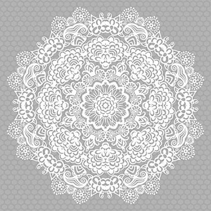 Ampelco Lace Flower (Silver) - - Shelburne Country Store
