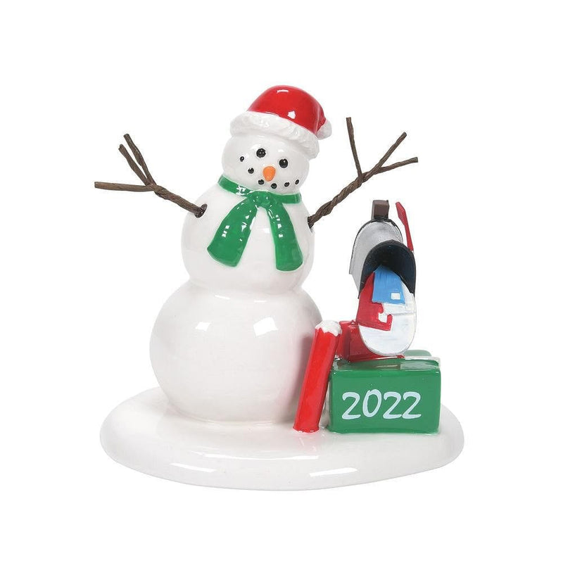Lucky The Snowman - Dated 2022 - Shelburne Country Store