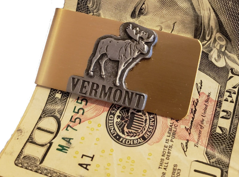 Vermont Money Clip - Moose - Shelburne Country Store