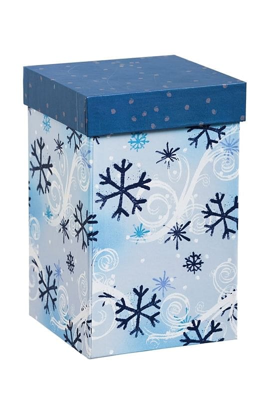 Ceramic Travel Cup, 17 oz. with Gift Box - Winter Snowfall - Shelburne Country Store