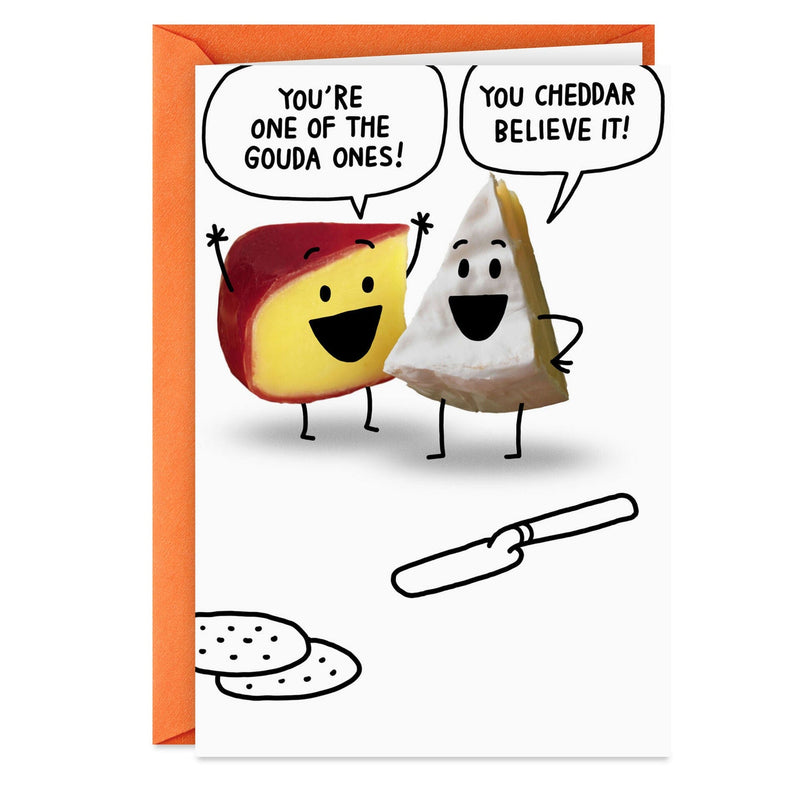 A Cheesy Wish Funny Birthday Card - Shelburne Country Store