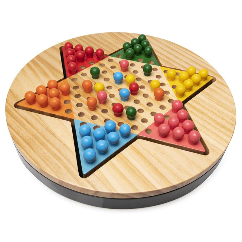 Cardinal Legacy Deluxe Wooden Chinese Checkers Set - Shelburne Country Store