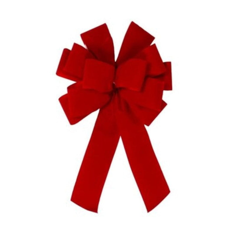 Holiday Living 8-in W x 16-in H Red Bow - Shelburne Country Store