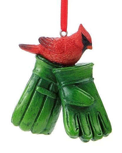 Gloves With Cardinal - Shelburne Country Store