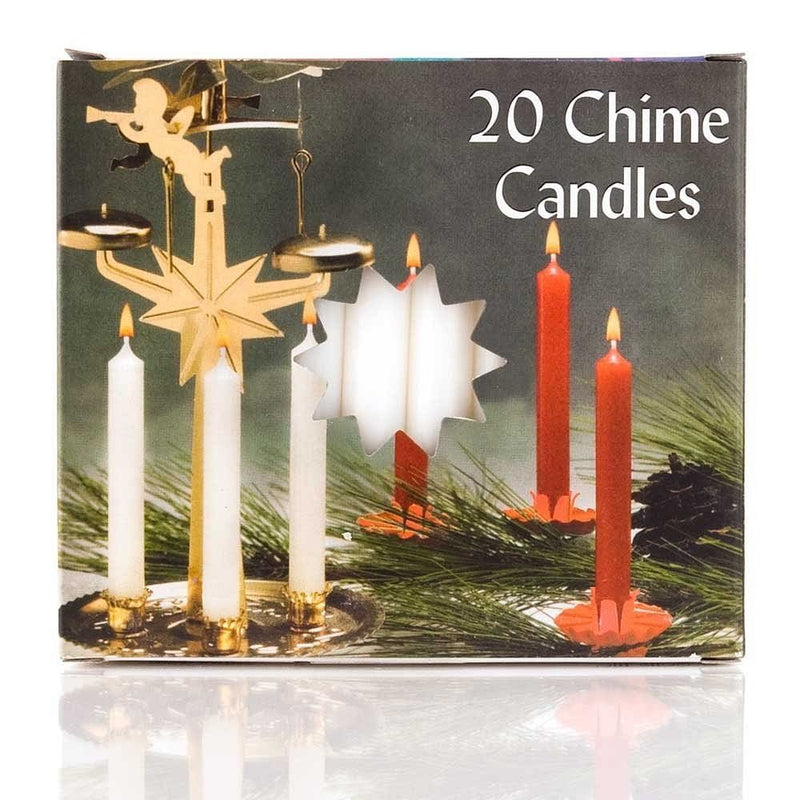 Chime Or Tree Candles 20-Count Box - - Shelburne Country Store