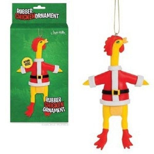 Rubber Chicken Ornament - Shelburne Country Store