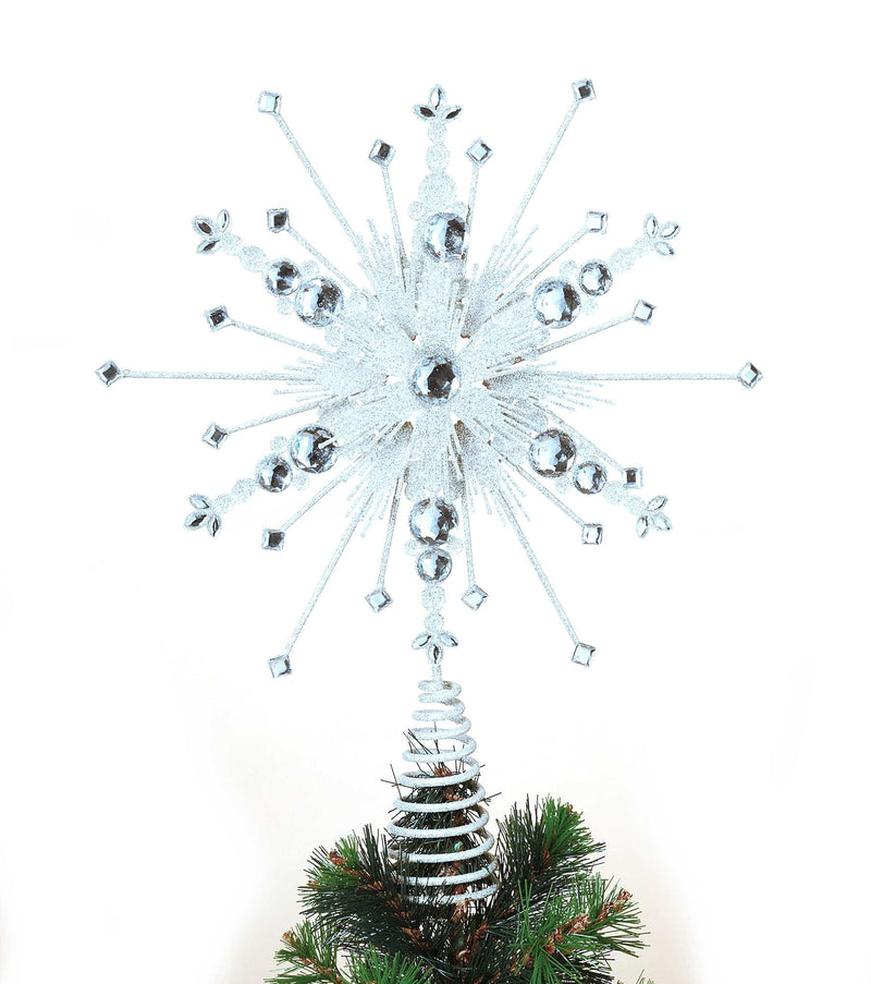 13.5 Inch Glitzy Gem Tree Topper - Shelburne Country Store