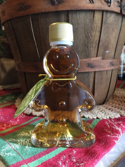Mini Gingerbreadman Syrup 1.7oz - Shelburne Country Store