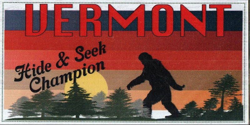 Vermont Hide and Seek Big Foot Magnet - Shelburne Country Store