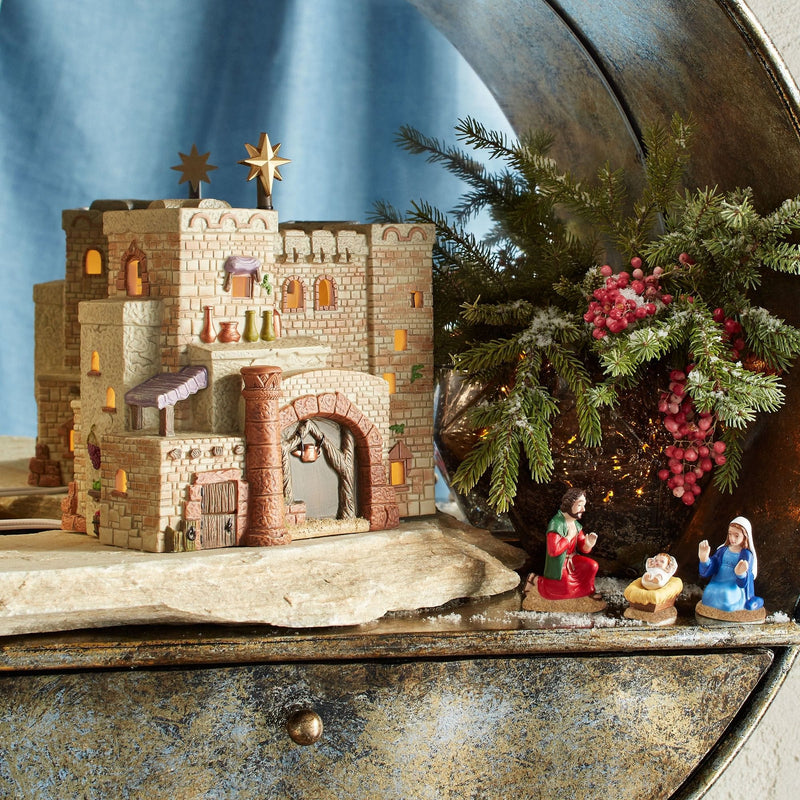 Holy Land Little Town Of Bethlehem - The Inn Lit House - Shelburne Country Store
