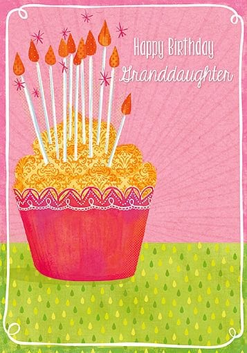 Happy Birthday Granddaughter Birthday Card - Shelburne Country Store