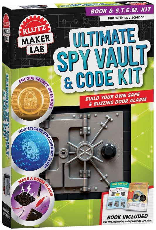 KLUTZ Ultimate SPY Vault & Code KIT - Shelburne Country Store