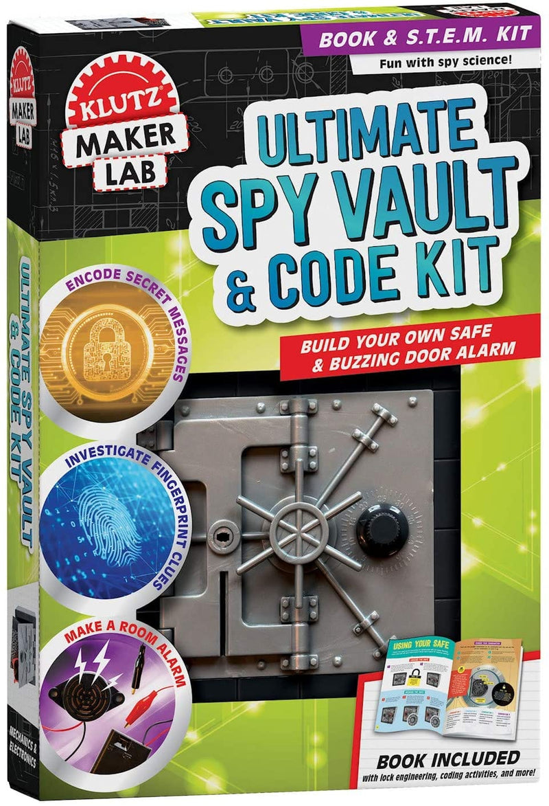 KLUTZ Ultimate SPY Vault & Code KIT - Shelburne Country Store