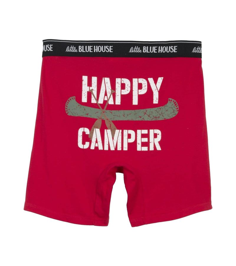 Hatley Men's Boxers - Happy Camper - - Shelburne Country Store