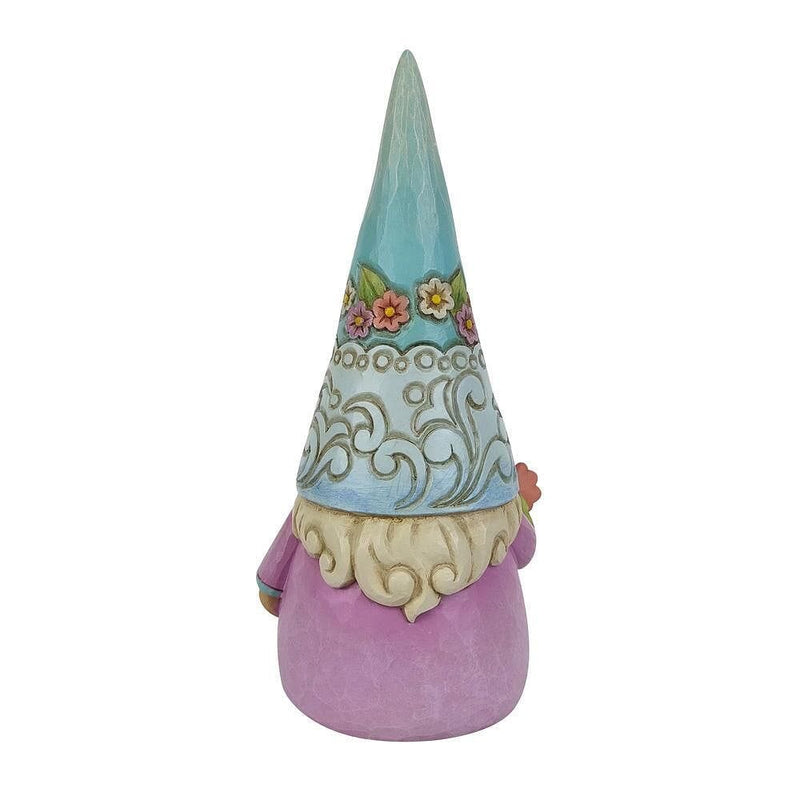 Gnome with Flowers Figurine - Shelburne Country Store