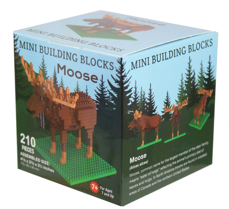 Moose Mini Building Blocks - Shelburne Country Store