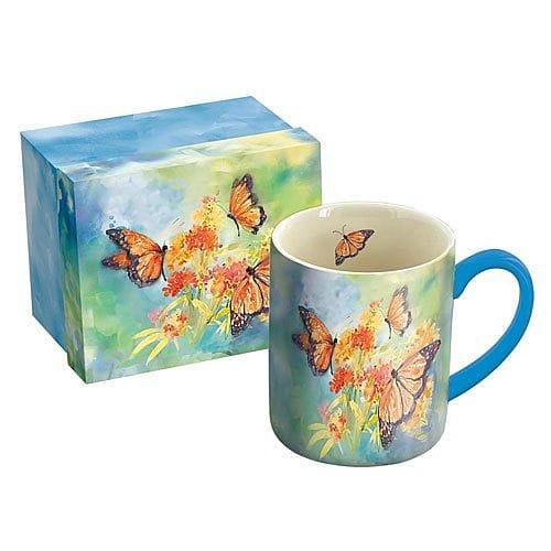 Lang Majestic Monarchs Mug By Susan Winget, 14 oz., Multicolored - Shelburne Country Store