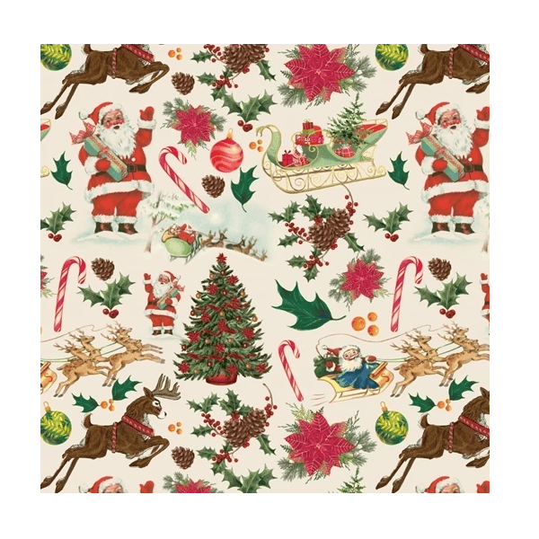 Christmas Memories Jumbo Roll Wrapping Paper - Shelburne Country Store