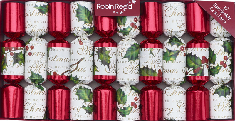 Holly and Berries - Party Crackers - Shelburne Country Store
