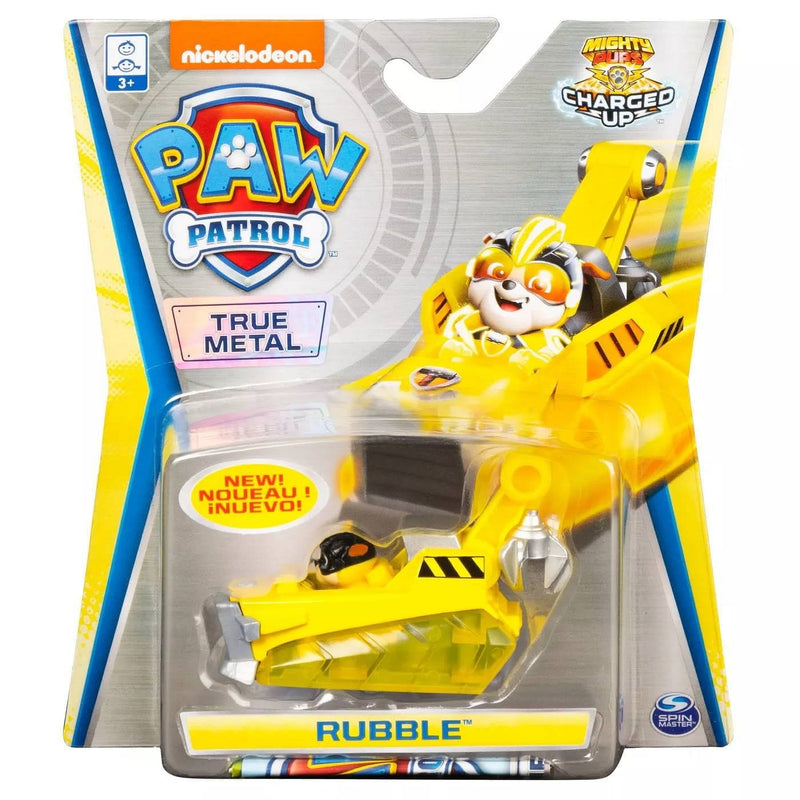 Paw Patrol Metal Die-Cast Vehicle - Rubble Charged Up - Shelburne Country Store