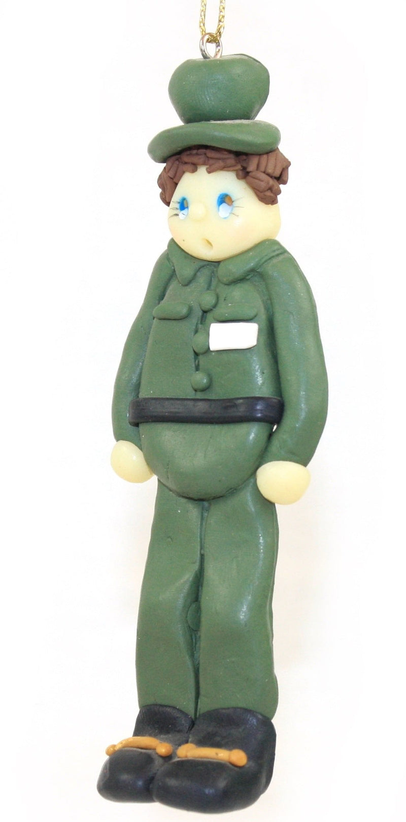 Clay Army Soldier Ornament - Shelburne Country Store