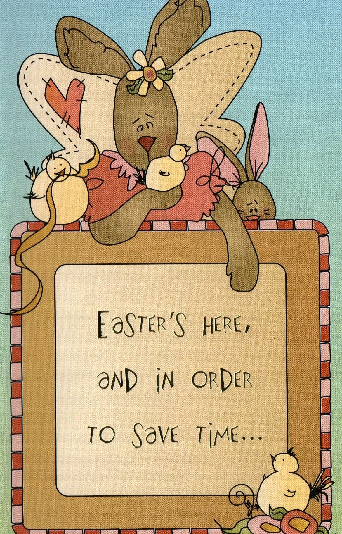Easter's Here...Easter Card - Shelburne Country Store