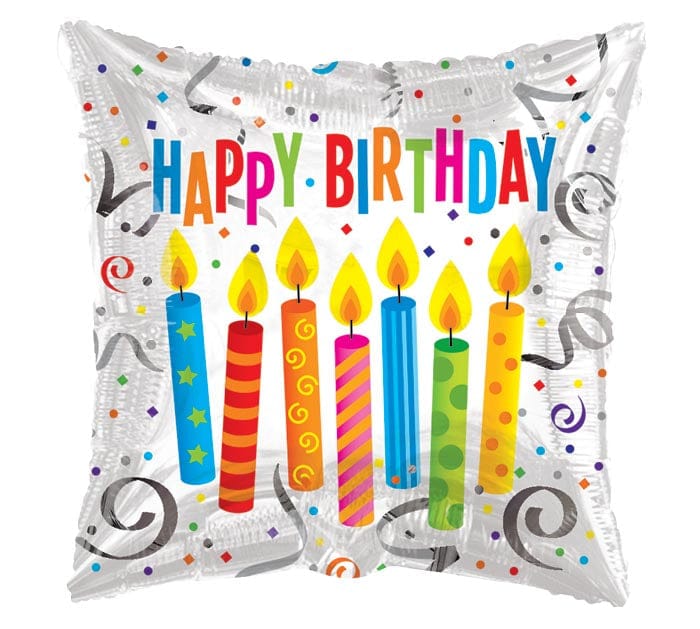 17" Birthday Candles Balloon - Shelburne Country Store