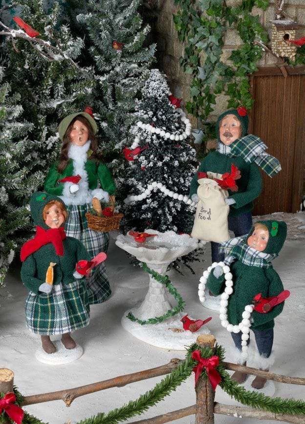 Cardinal Family Carolers - - Shelburne Country Store
